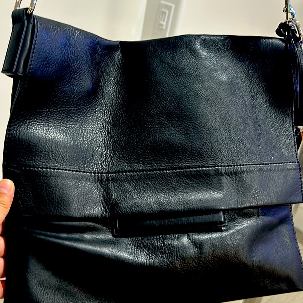 RABEANCO messenger leather bag.